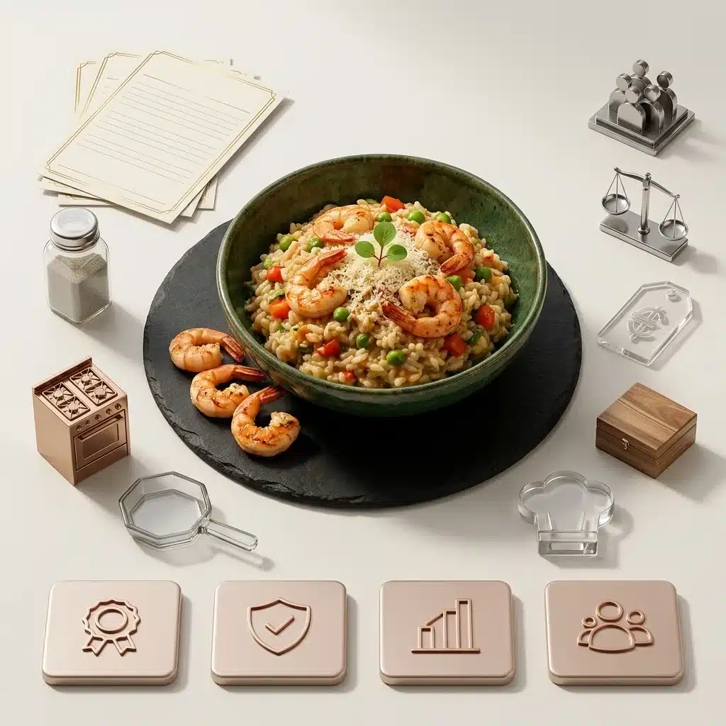 elaboração de ficha técnica culinária