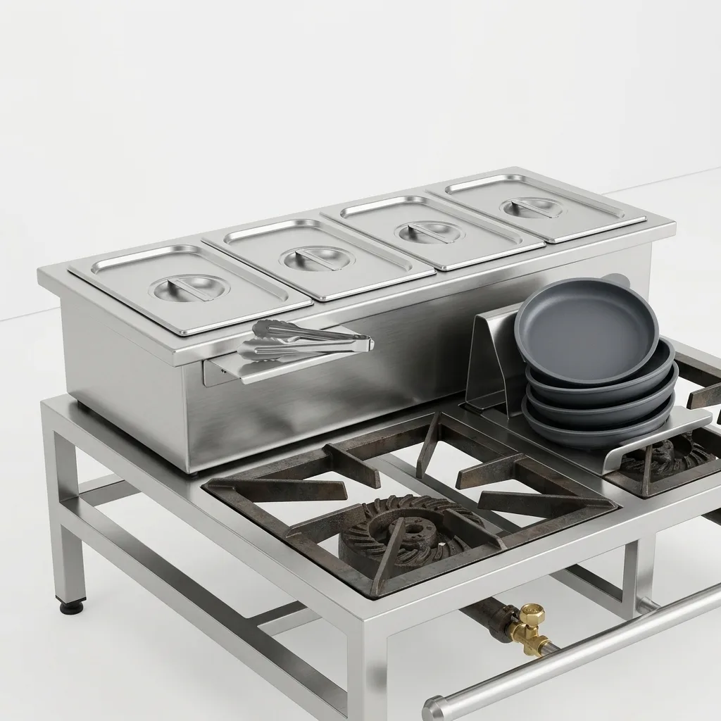 gestão de aquisição de utensílios para food service