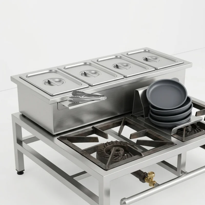 gestão de aquisição de utensílios gastronômicos